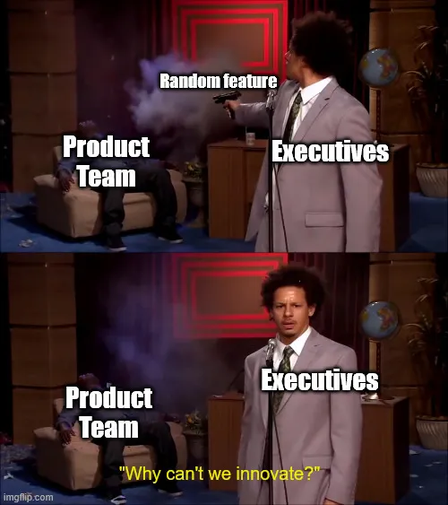 Innovation teams: People who get to waste money for a living